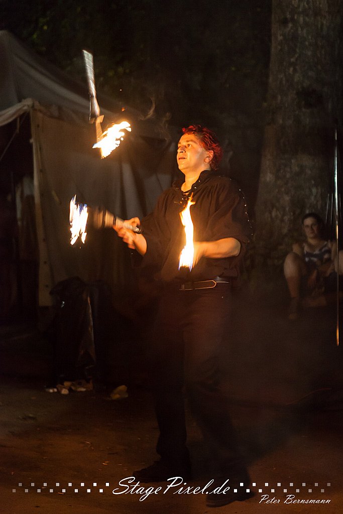 Feuershow (Feuertal Festival 2016)